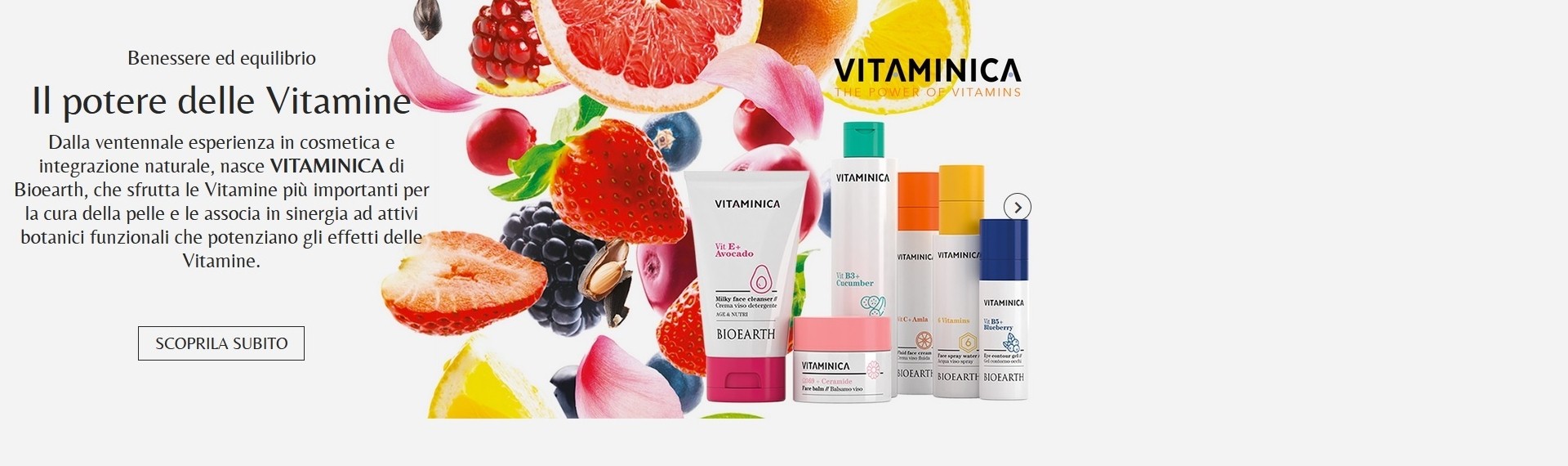 AD OGNI ESIGENZA LA SUA DOSE DI VITAMINA